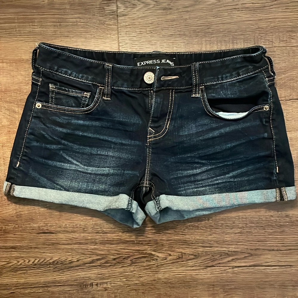 Express Jean Shorts Women Size 2